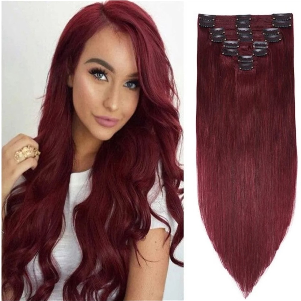 Human hair extensions J 99, 22 inches